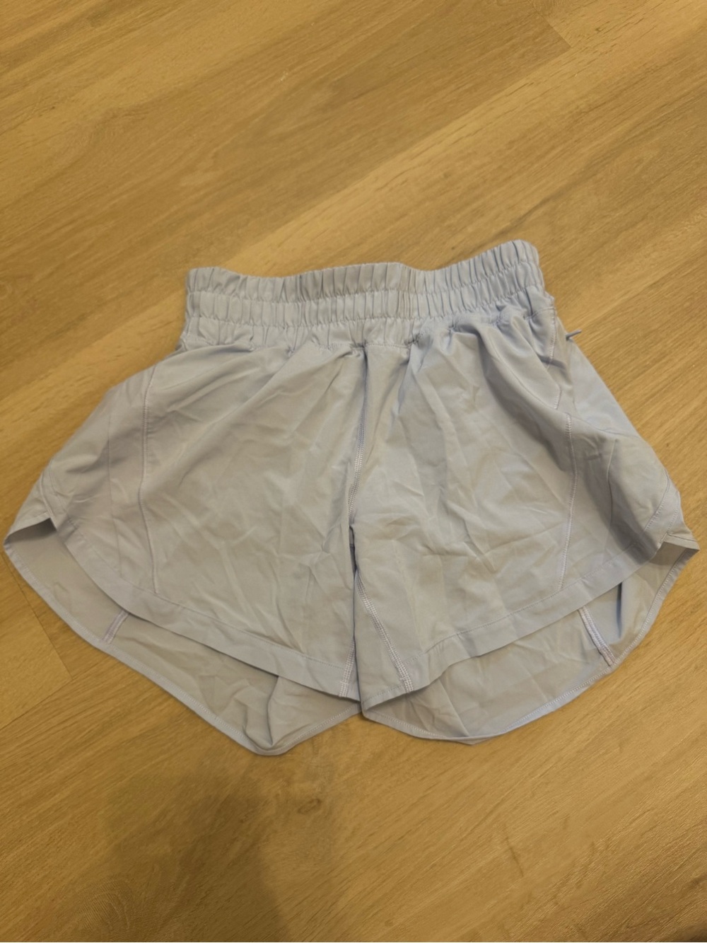 lululemon athletica Light Blue Women's Running Shorts high waisted
